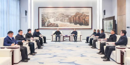 省應(yīng)急管理廳黨委書(shū)記、廳長(zhǎng)李雄斌一行到陜煤集團(tuán)調(diào)研座談