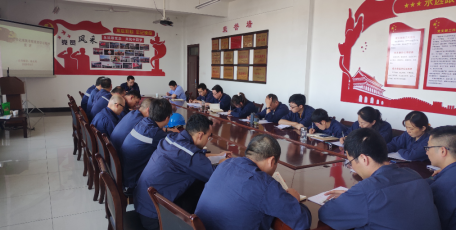 “習(xí)語近人”-陜焦公司習(xí)近平總書記來陜考察重要講話精神宣講走進基層黨組織