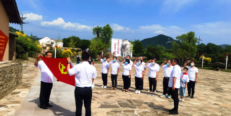 陜焦公司水汽車間黨支部開展“學(xué)百年黨史，走紅軍道路”主題黨日活動(dòng)